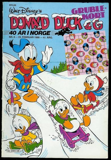 1988 nr 008 DONALD DUCK & CO