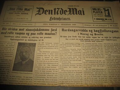 1928 nr 285 Den 17de Mai
