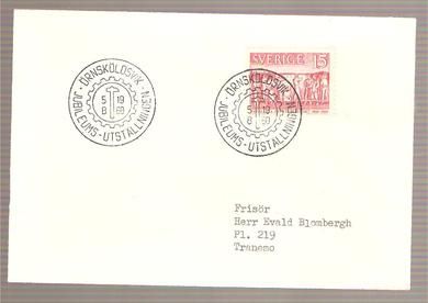 1968, 5.8., ØRNSKØLDSVIK JUBILEUMS UTSTELNINGEN