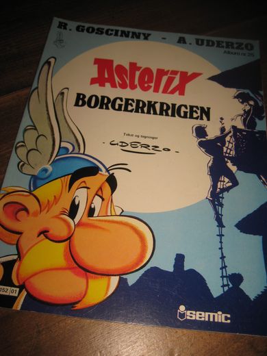 Asterix BORGERKRIGEN. Album nr 25, 1980.