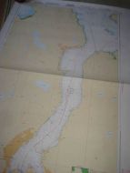 ULVESUNDET MED MÅLØY HAVN Originalkart fra Det Norske kartverk pent i glass og ramme Dette er kart nr 4