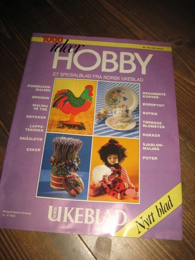 HOBBY. 1000 IDEER. 1992,NR 008.