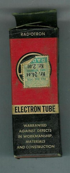 RCA radiorør, 6AC7,