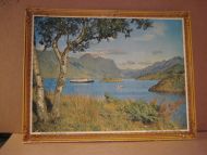 Passerer Raftsundet M/S ERLING JAR Nr 5 i denne serien Foto: Knut Aune Kunstforlag