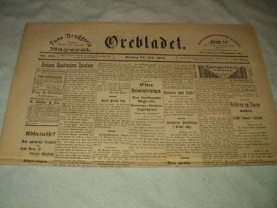 1905 nr 169 Ørebladet