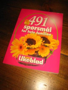 491 spørsmål og svar, Norsk Ukeblad, 2001.