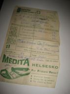Skriv fra Ortopedisk Centralindustri, 1968.