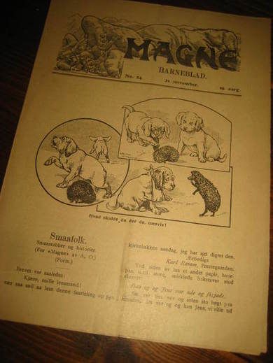 1909 nr 024 MAGNE BARNEBLAD