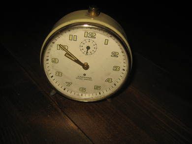 JUNGHANS TRIVOX SILENTIC VEKKERKLOKKE 70 tallet