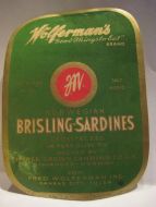 Wolfermans BRISLING, fra NORCE CROWN CANNING, STAVANGER.