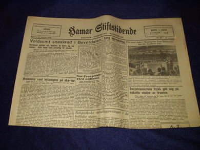 1943 nr 037 Hamar Stiftstidende