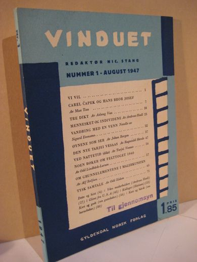 1947 nr 001 VINDUET