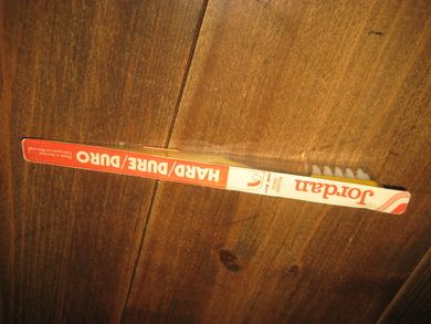 Pakke uåpna tannkost, JORDAN HARD, DURO. 80 tallet.  
