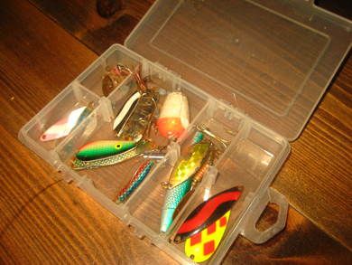 Sluk boks med noe innhold dette er A1