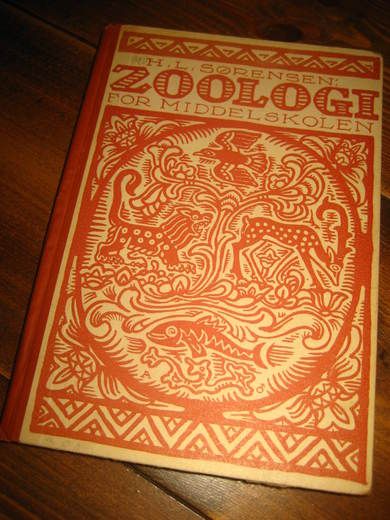 SØRENSEN. ZOOLOGI FOR MIDDELSKOLEN. 1923.