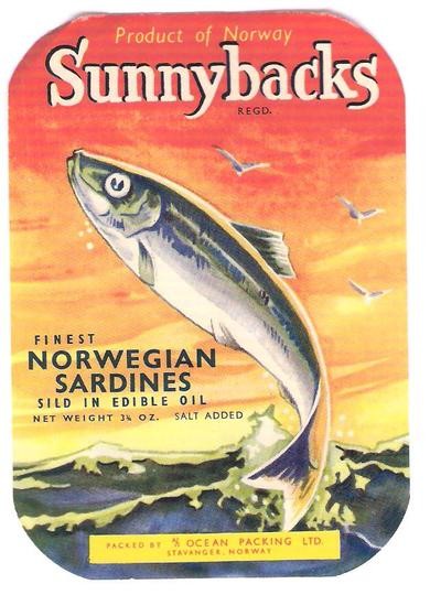 Sunnybacks SILD IN EDIBLE OIL .