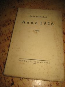 Berckenhoff: Anno 1926. 1926.