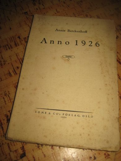 Berckenhoff: Anno 1926 1926