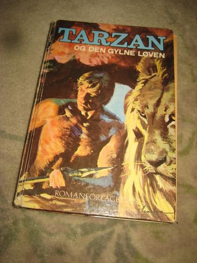 TARZAN OG DEN GYLNE LØVEN Bok nr 8 1972