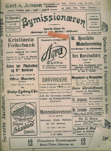 1913 nr 043 Bymissionæren