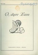 O, dyre lam, notehefte fra 40 tallet