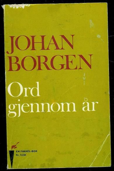 Borgen Johan: Ord gjennom år 1966