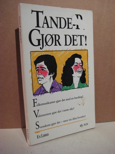TANDE P: GJØR DET. 1986.
