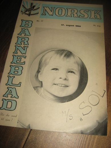 1966 nr 017 NORSK BARNEBLAD