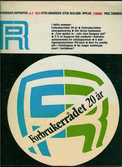1973 nr 007 FORBRUKER RAPPORTEN