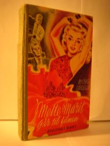 GASELLE: Mette Marit går til filmen. 1952.
