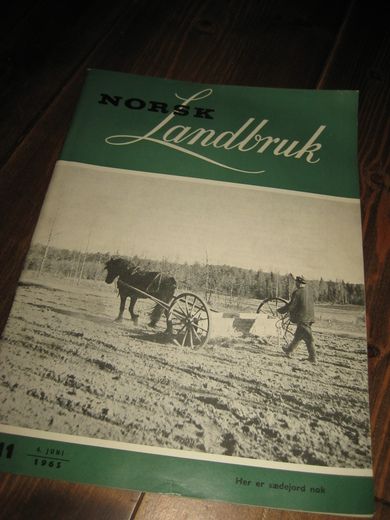 1965 nr 011 Norsk Landbruk