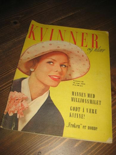 1959 nr 038 KVINNER OG KLÆR