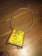 Gammel saue / kubjølle med jernklave 30-40 tallet?