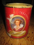 Boks uten lokk og innhold BARONESSE 2002