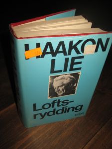 LIE, HAAKON: Lofts rydding. 1980.