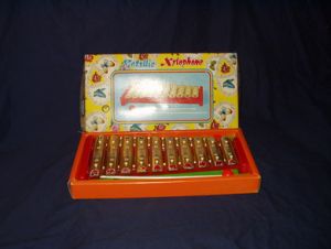 Metallic Xylophone fra Japan på 50 tallet