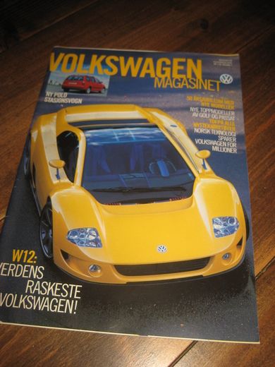 1998 nr 001 VOLKSWAGEN MAGASINET