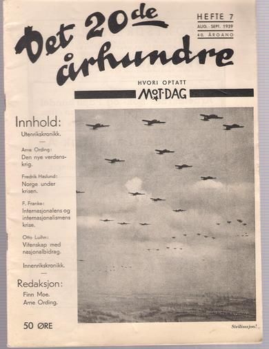 1939 nr 007 Det 20de århundre