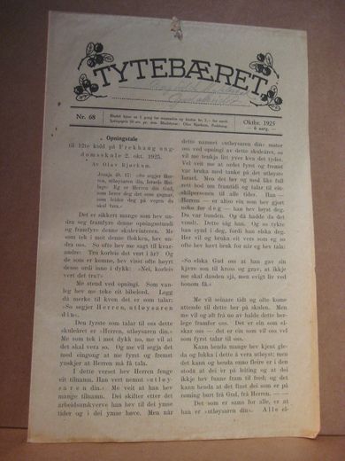 1925 nr 068 TYTTEBÆRET