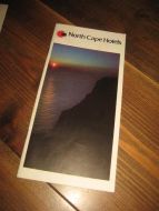 North Cape Hotels. Brosjyre fra 80-90 tallet.