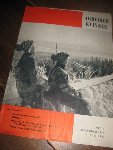 1959 nr 010 ARBEIDER KVINNEN
