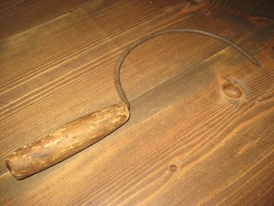 Krok brukt ved garnfiske i gamle dager