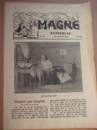 1918 nr 020 MAGNE BARNEBLAD
