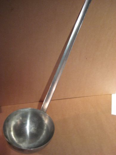 Stor aluminiumsause 42 cm langt skaft