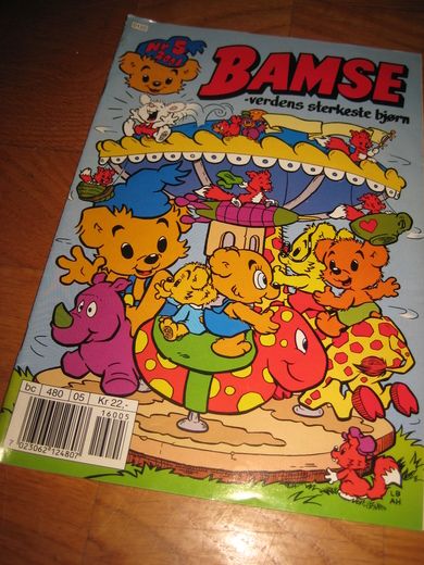 2001,nr 005, BAMSE- verdens sterkeste bjørn.