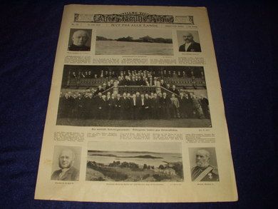 1910 nr 029 Tilæg fra Alleras Familie Journal NYT FRA ALLE LANDE