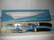 Carving set fra 70 tallet.