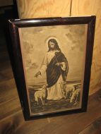 Gammelt og pent Kristusbilde 40 tallet