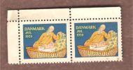 1939, DANSK JULEMERKE, ustempla.