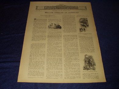 1904 nr 044 Tilæg til Allers Familie Journal MELLEM VIRKELIGT OG UVIRKELIGT